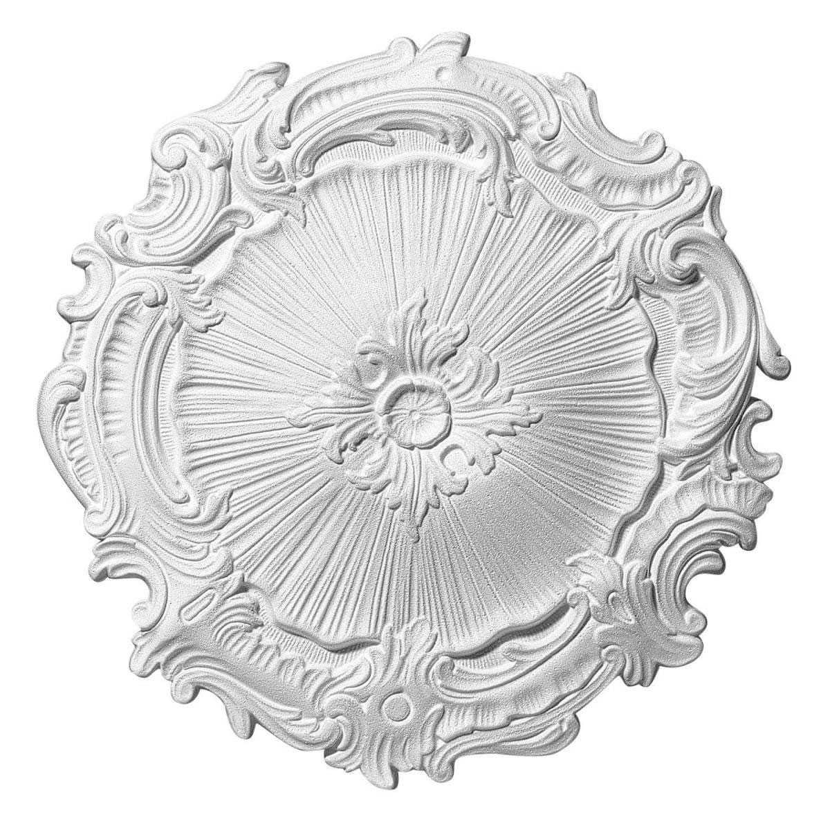 Rosette Eleonora weiß 41 cm