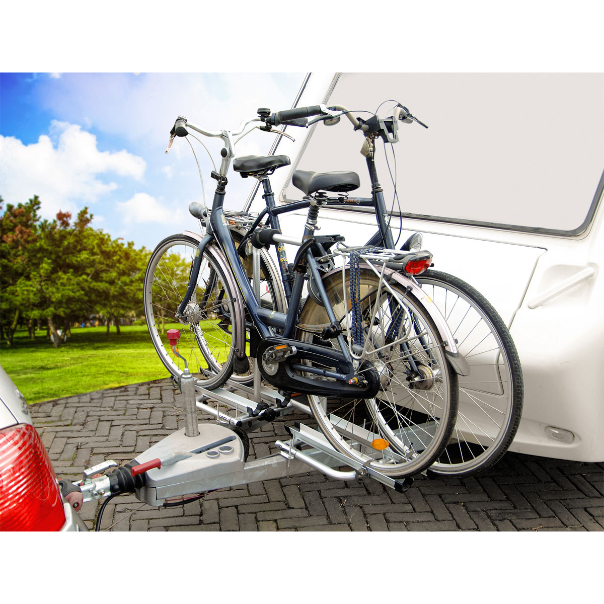 EUFAB Fahrrad-Deichselträger für 2 Fahrräder Bild 3