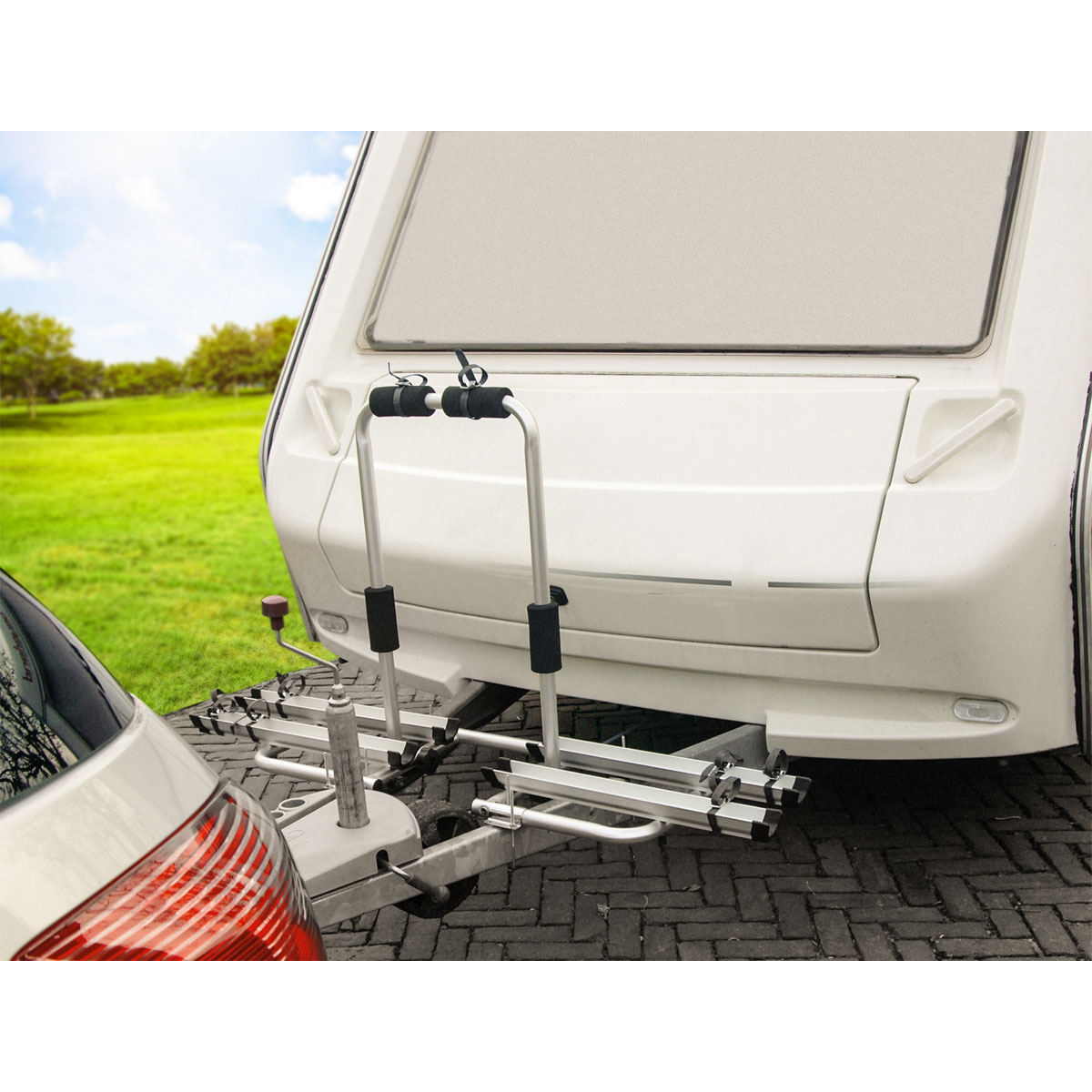 EUFAB Fahrrad-Deichselträger für 2 Fahrräder Bild 2