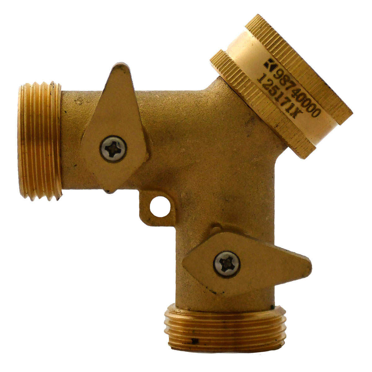 Schütte MS Zweiwege-Verteilerstück blank