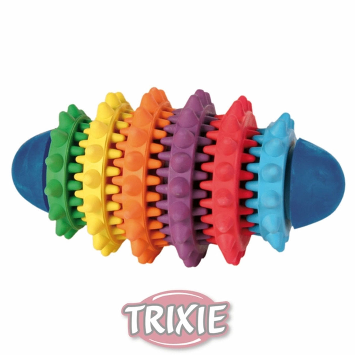 Trixie  Naturgummi Rugbyball 15 cm