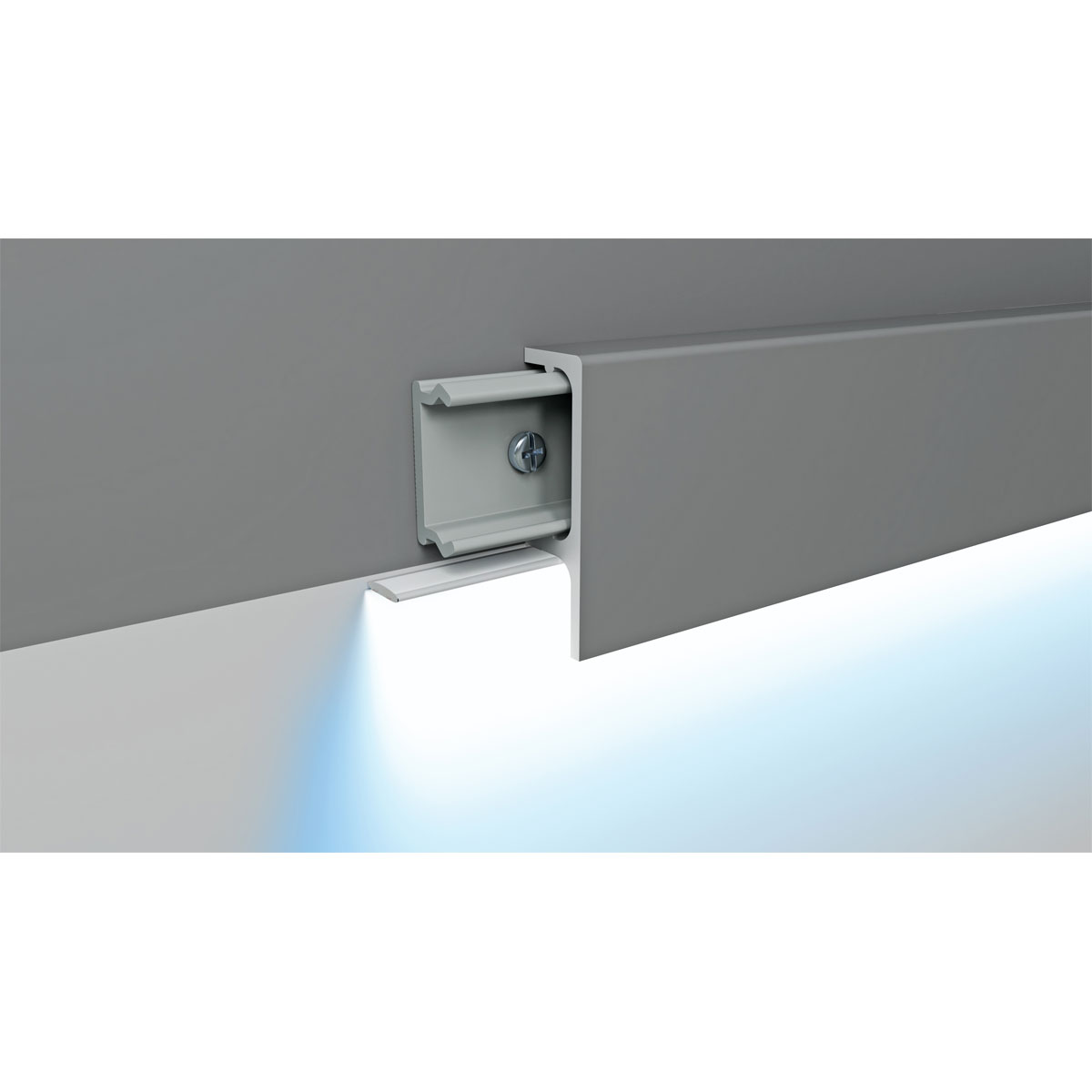 Universalklipsprofil Tine weiß 1 x 2 m Bild 7