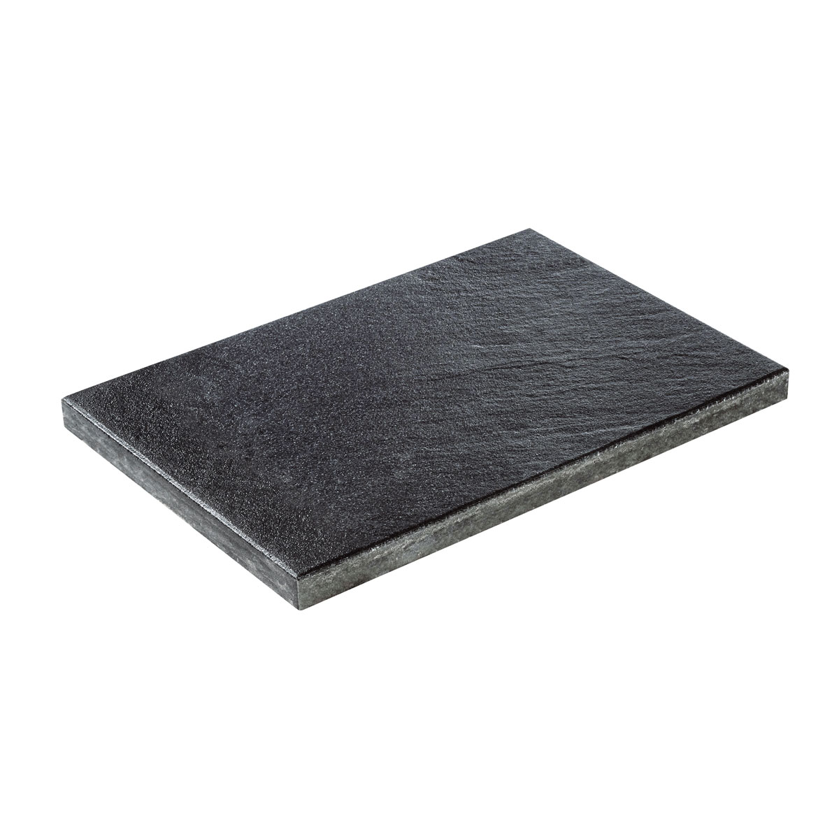 Terrassenplatte No1 Great schwarz-basalt 60 x 40 x 4 cm