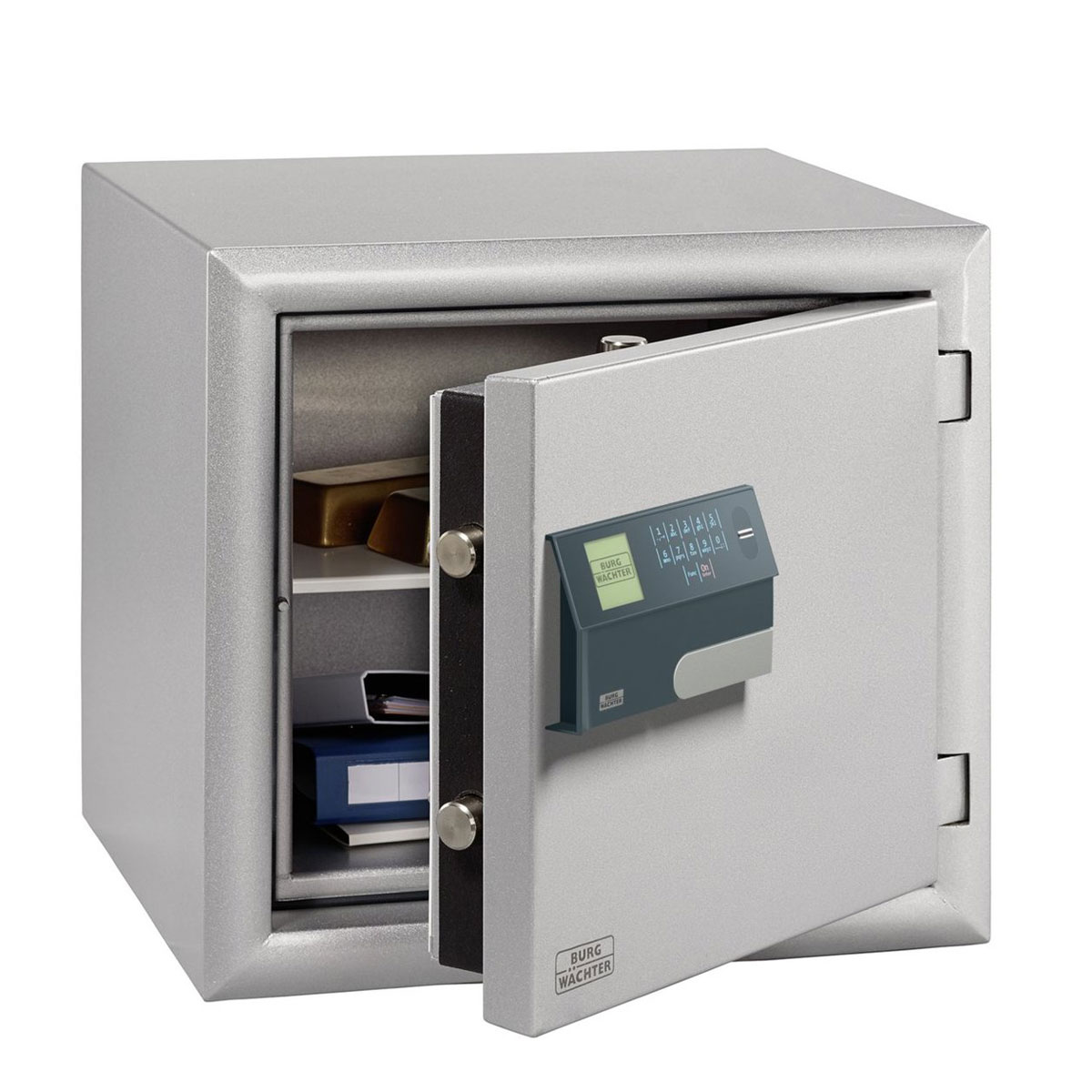 Burg Wächter Wertschutzschrank MTD 750 E FP 50 x 47 x 46,2 cm silber