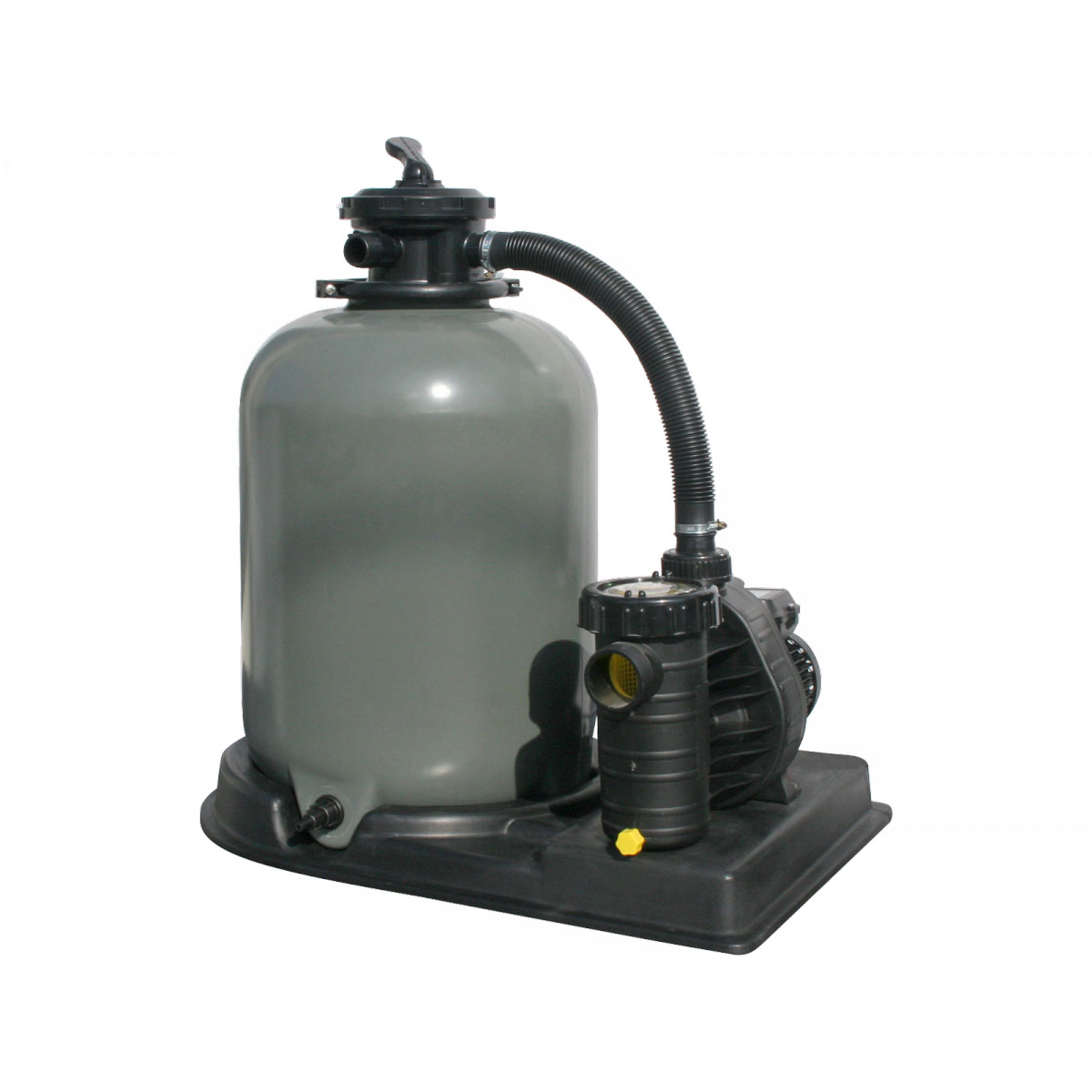 Sandfilteranlage 8 m³/h mit Verrohrung