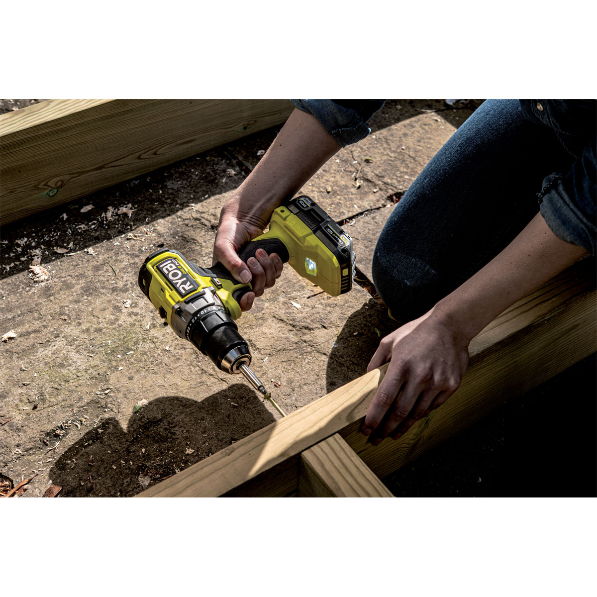 Ryobi  18V Akku-Bohrschrauber-Set RDD18X-242S 95 Nm inkl 2 Akkus u Ladegerät Bild 3