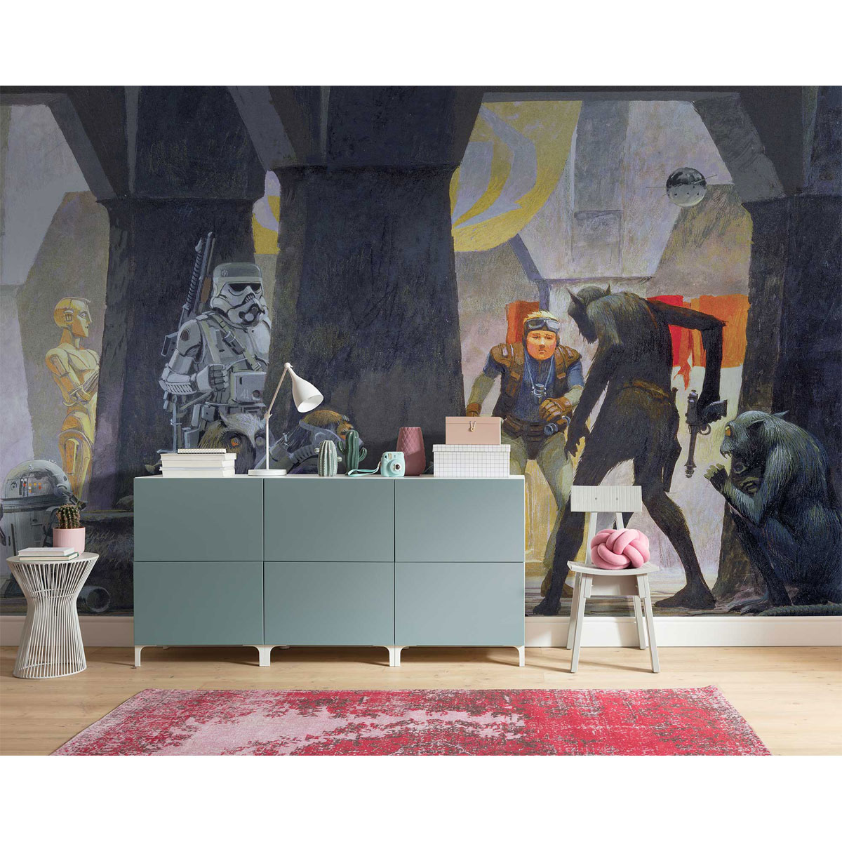 Komar  Vlies Fototapete Star Wars Classic Mos Eisley Streets 500x250 cm