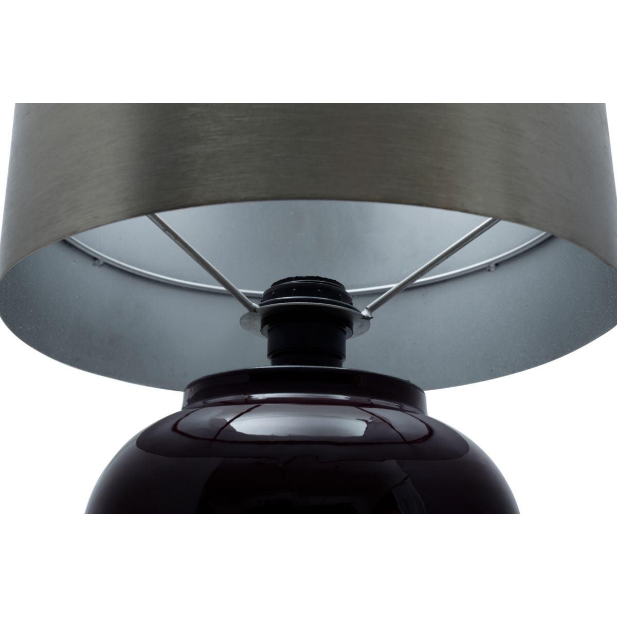 Tischlampe Art Deco 725 Beere silber Bild 4