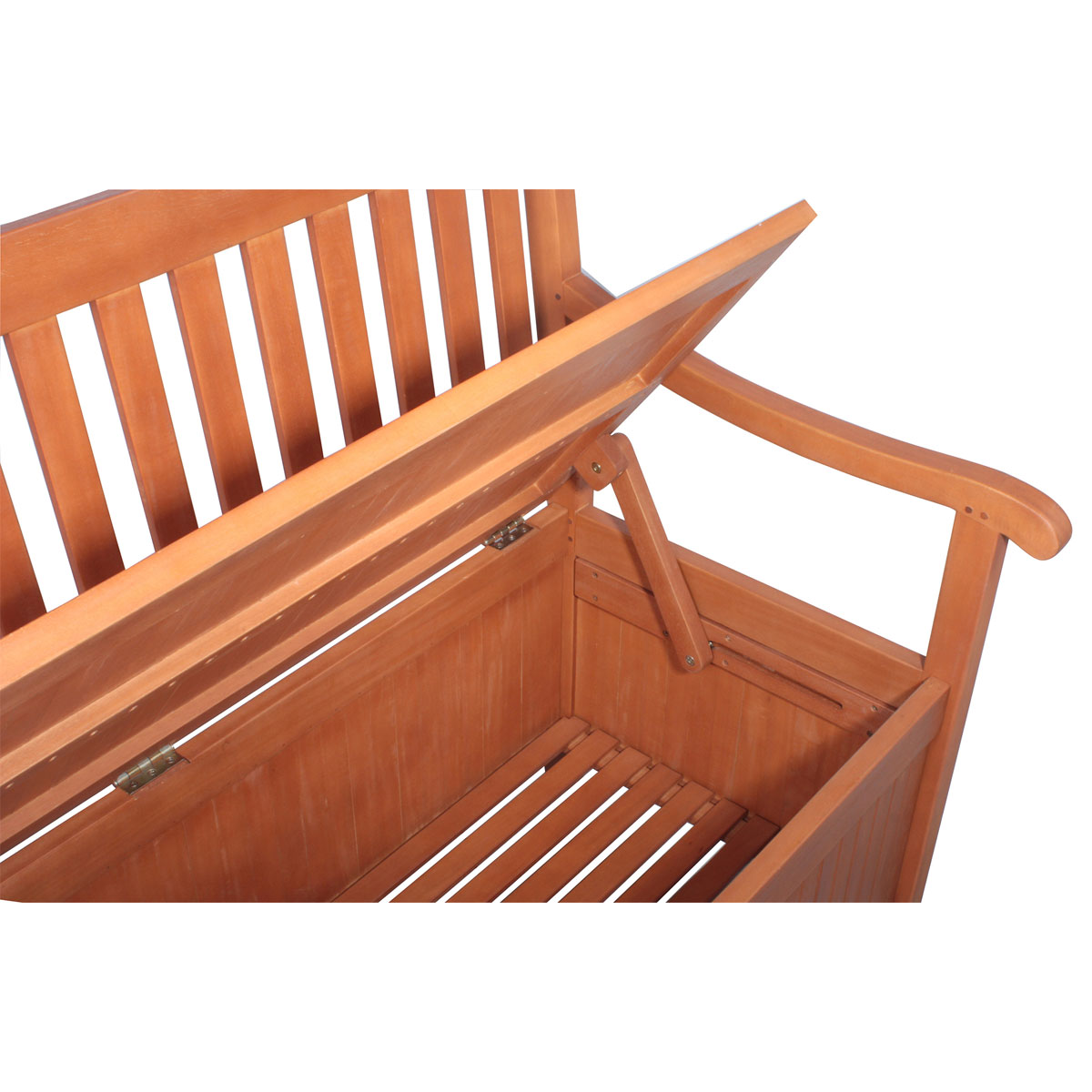 Bank Houston mit Staufach 107 x 90 x 59 cm Bild 3