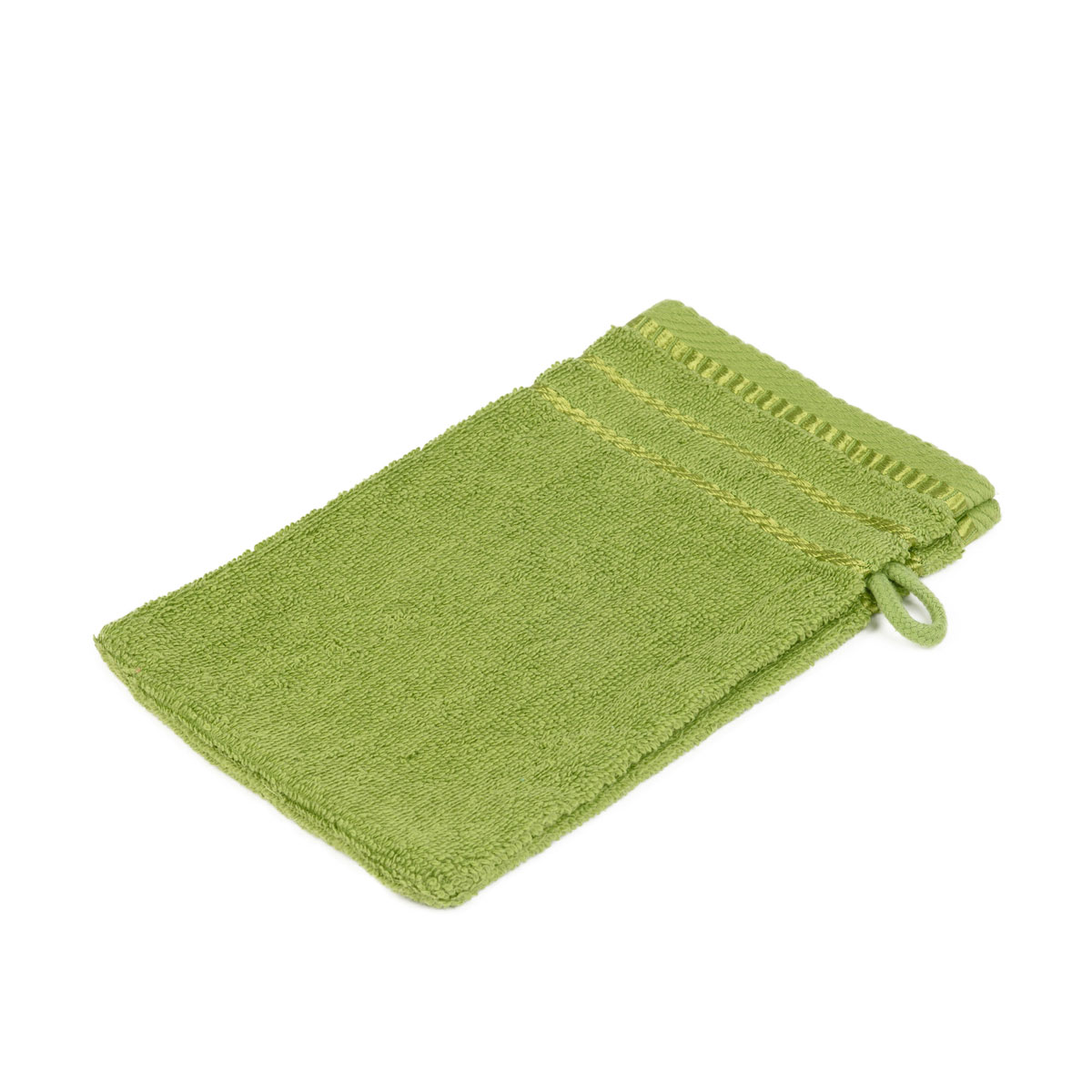 Waschhandschuh Berlin 17 x 24 cm dunkelgrün Bild 1