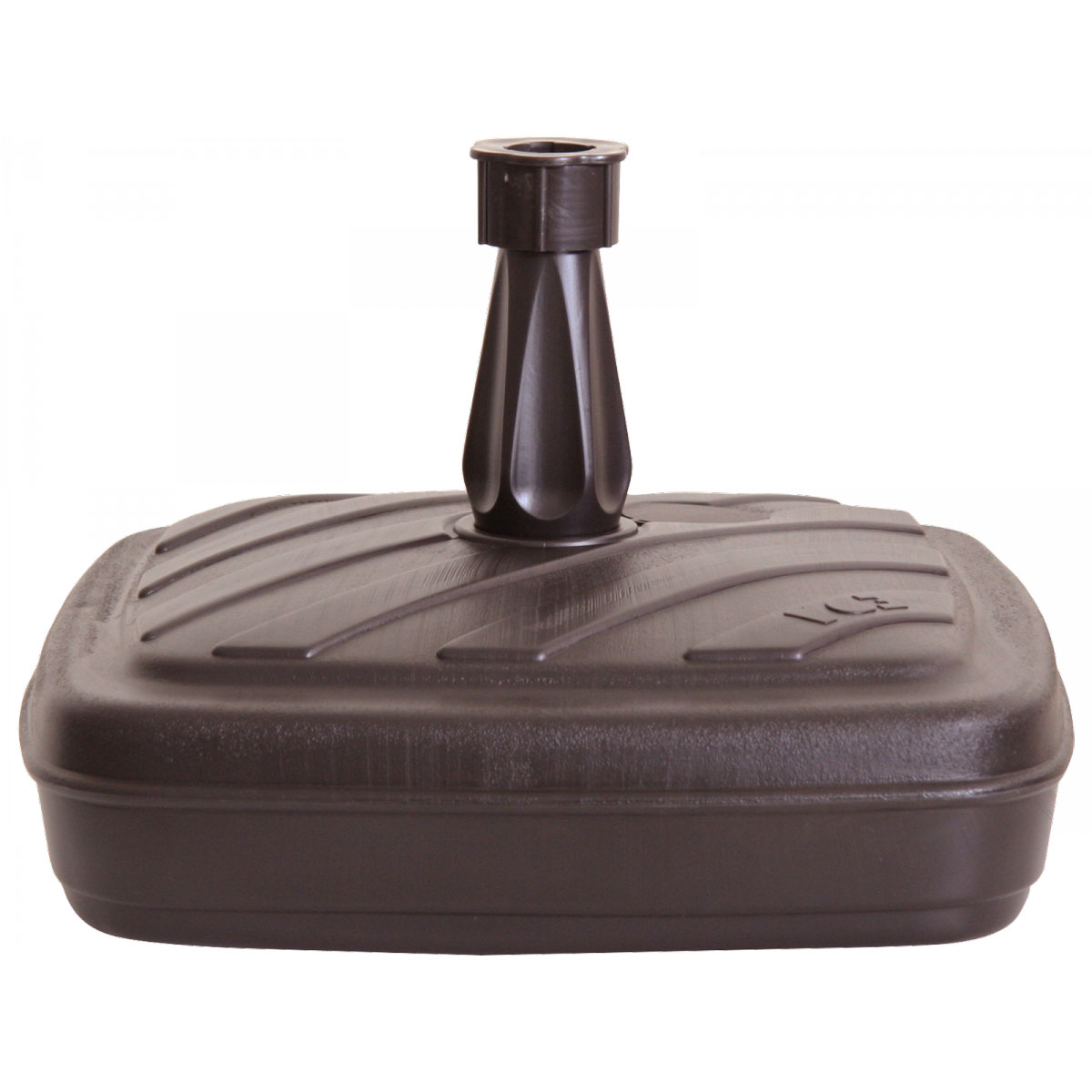 Schirmständer Anthrazit befüllbar 14 L