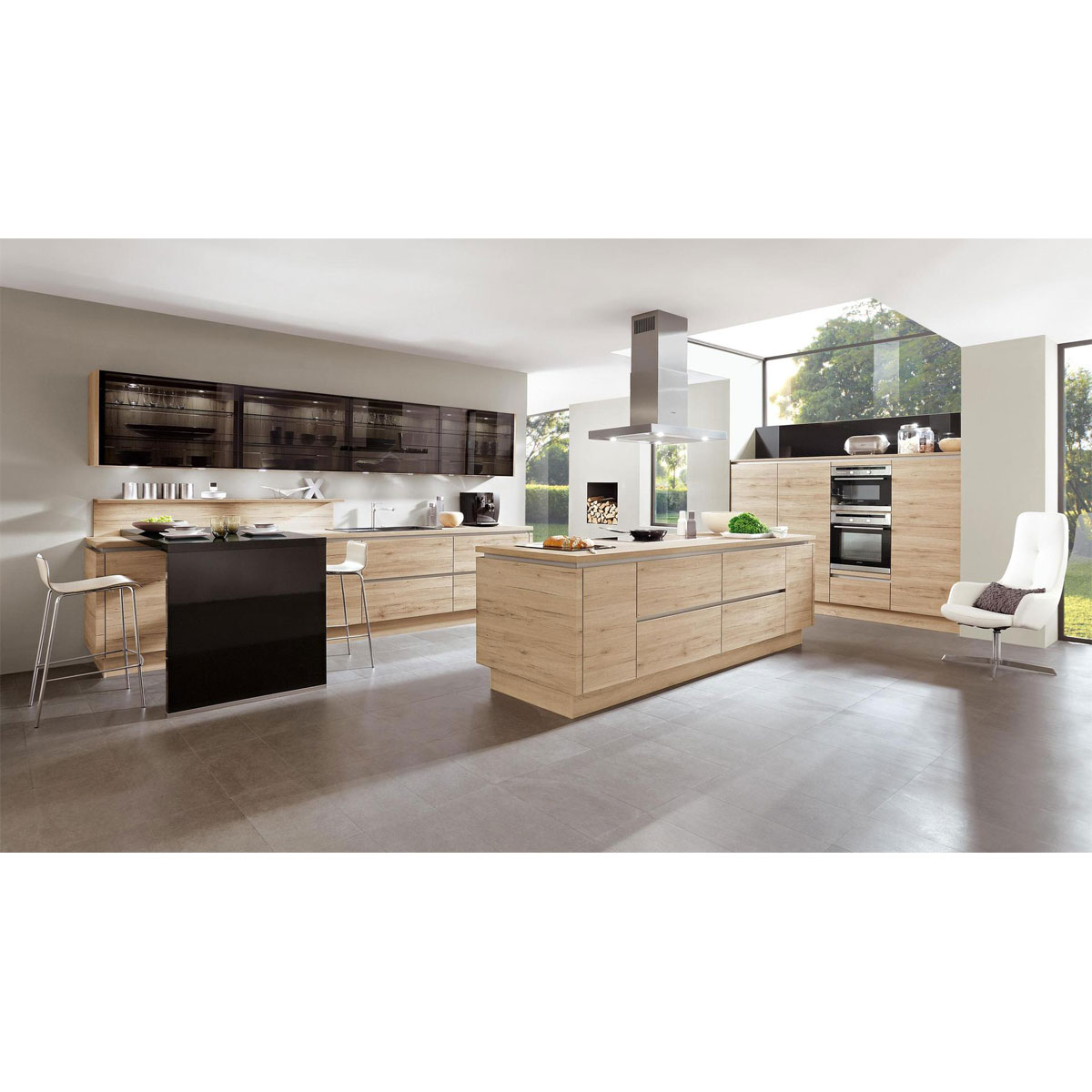 KAINDL  Arbeitsplatte 4100 x 600 x 38 mm Eiche Sand Bild 2