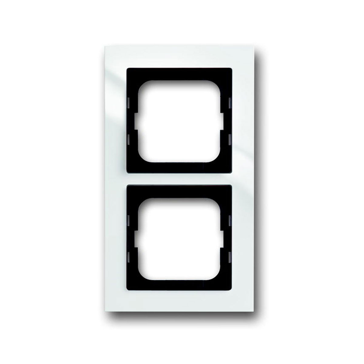 Busch-Jaeger Abdeckrahmen Axcent weiß 2-fach