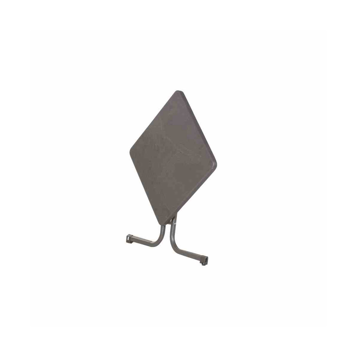 Boulevard-Klapptisch 70 x 70 x 72 cm grau Bild 2