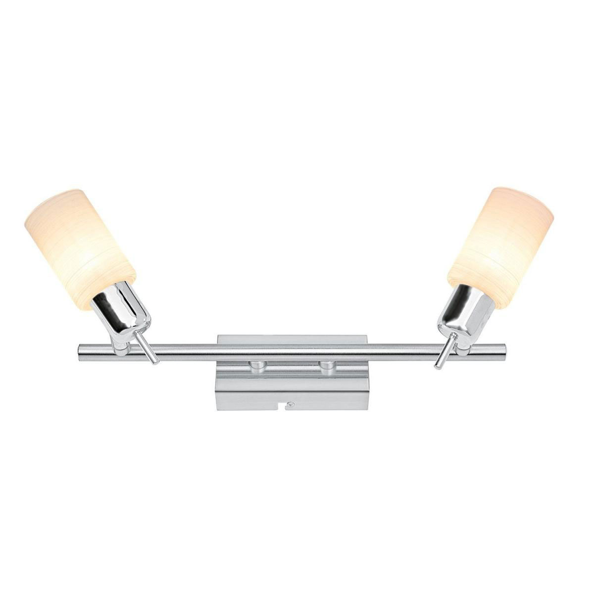 Flector LED-Spotserie Fiona 2 Spots silber