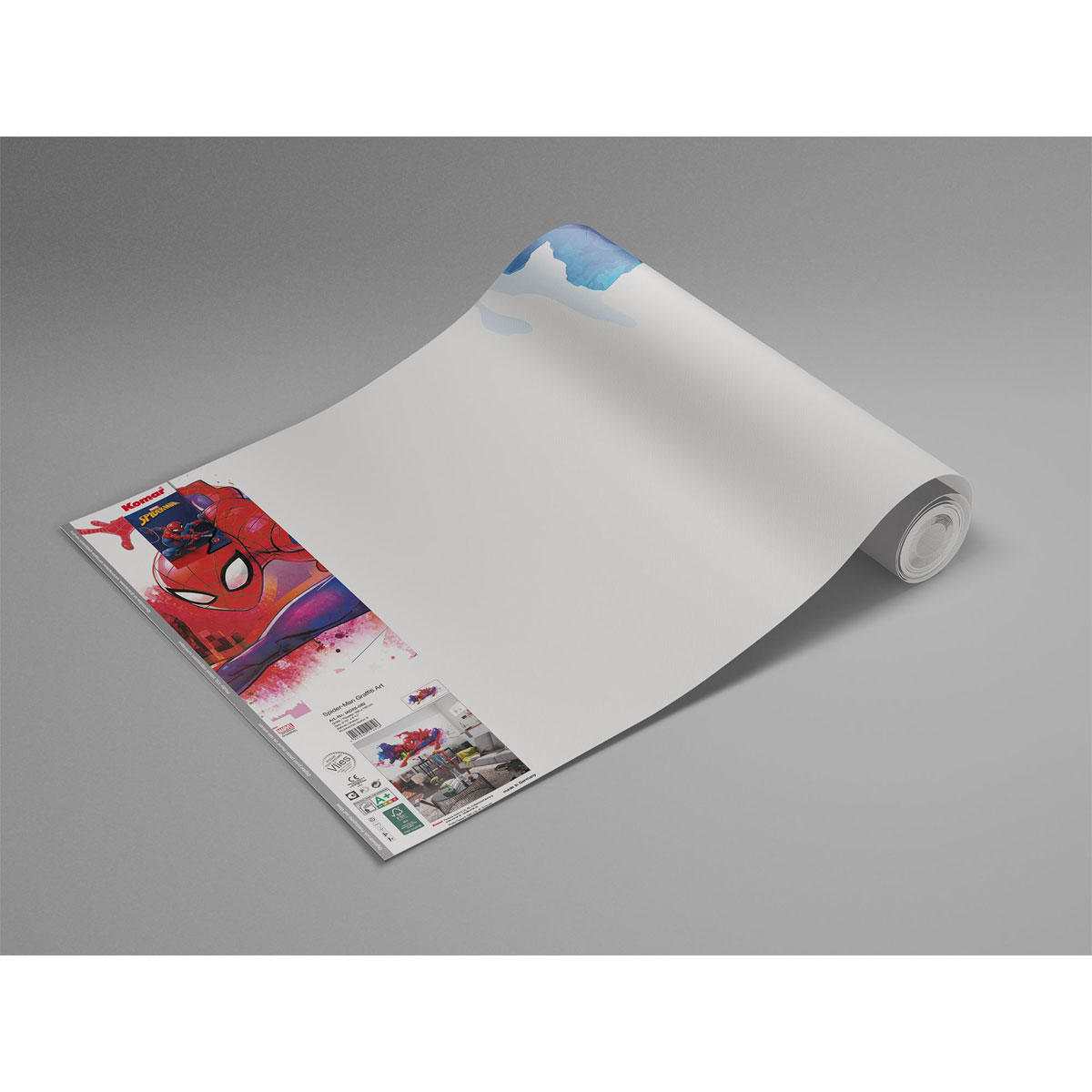 Komar  Vlies Fototapete Spider-Man Graffiti Art 300x150 cm Bild 3