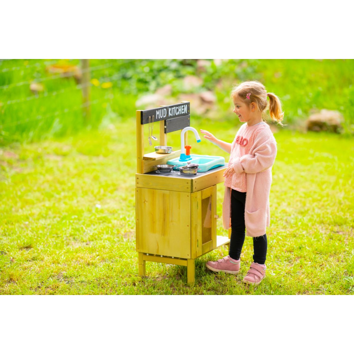 TP Toys Matschküche Marienkäfer inkl. Waschbecken 33x55x88 cm Bild 3