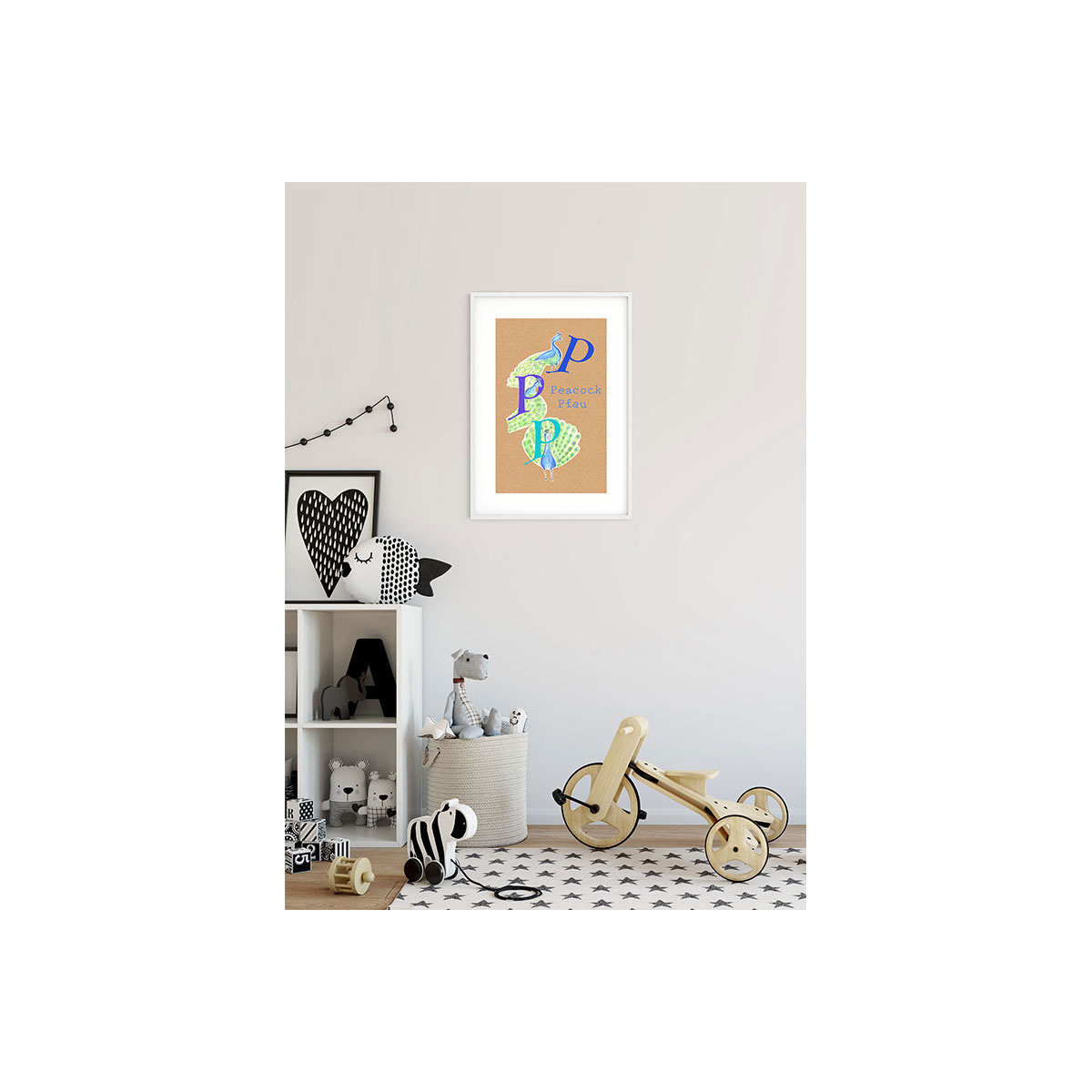 Komar  Wandbild ABC Animal P 50x70 cm Bild 4