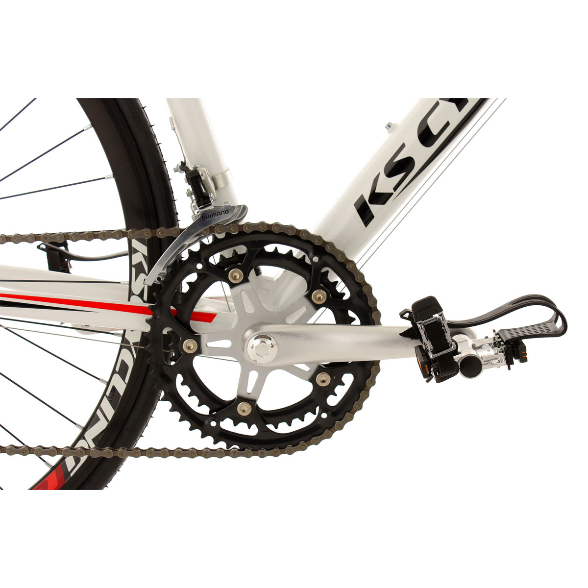 KS Cycling Rennrad Euphoria V-Bremsen 58 cm weiß Bild 3