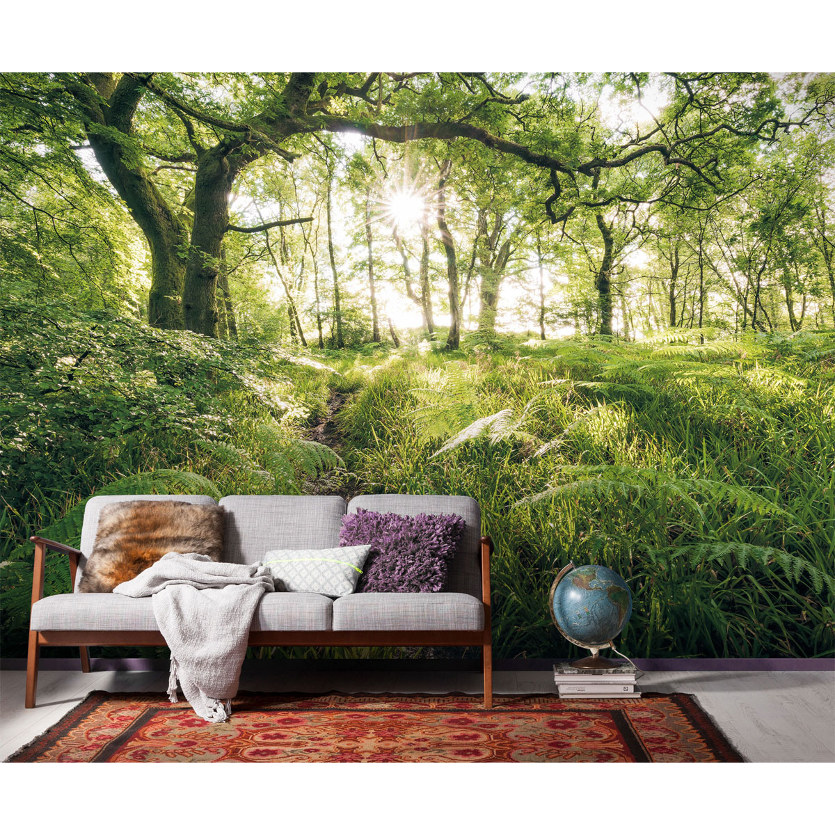 Komar  Vlies Fototapete Mystic Path 400x250 cm