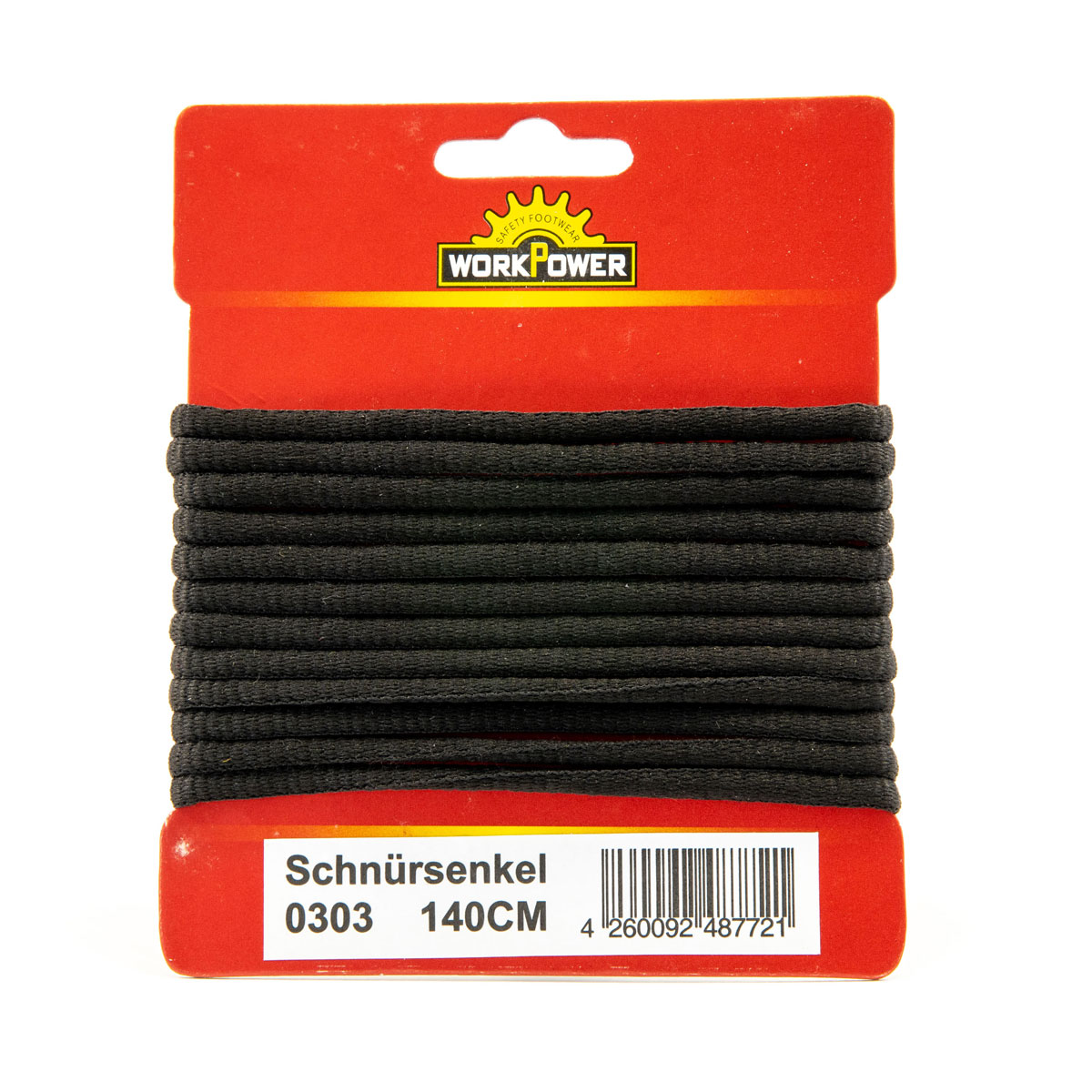 WorkPower Schnürsenkel schwarz 140 cm