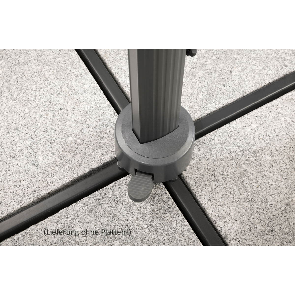 Schneider Schirme Ampelschirm Rhodos Grande 300 x 400 natur Bild 8