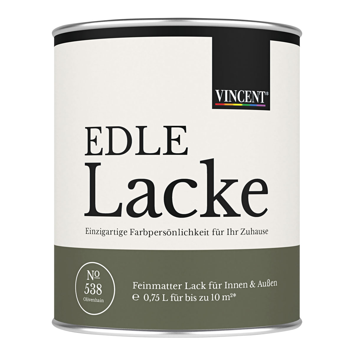 Vincent Edle Lacke Olivenhain feinmatt 750 ml