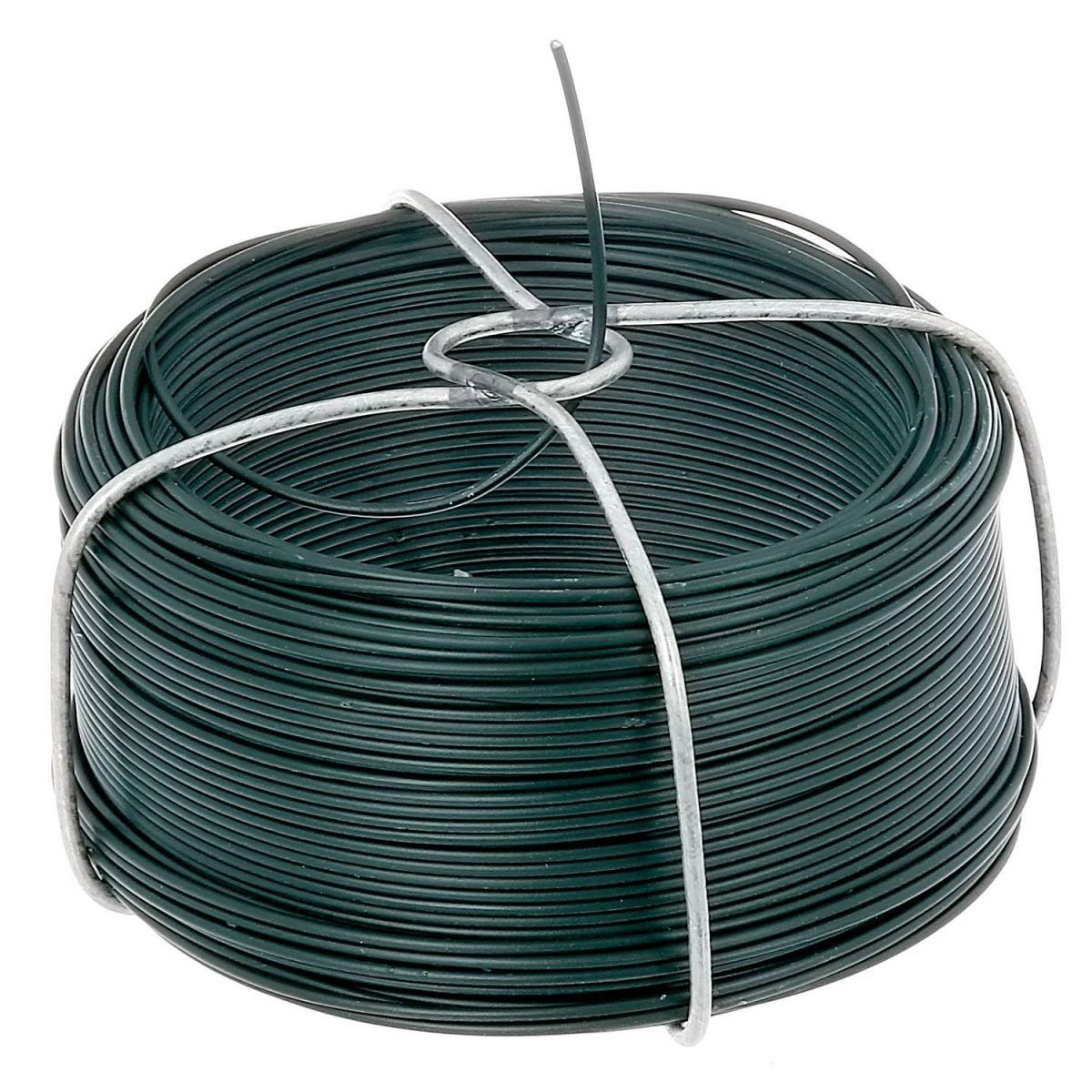 GAH Alberts Drahtspule verzinkt-grün 50 Meter Stärke 1,2 mm