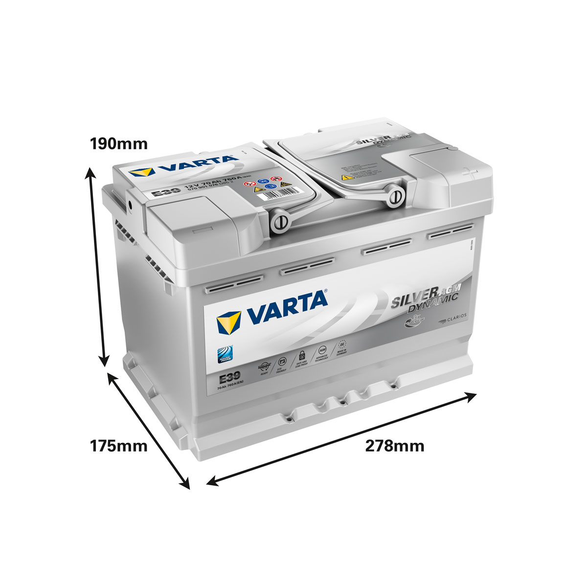 Varta Silver Dynamic E39 Bild 4
