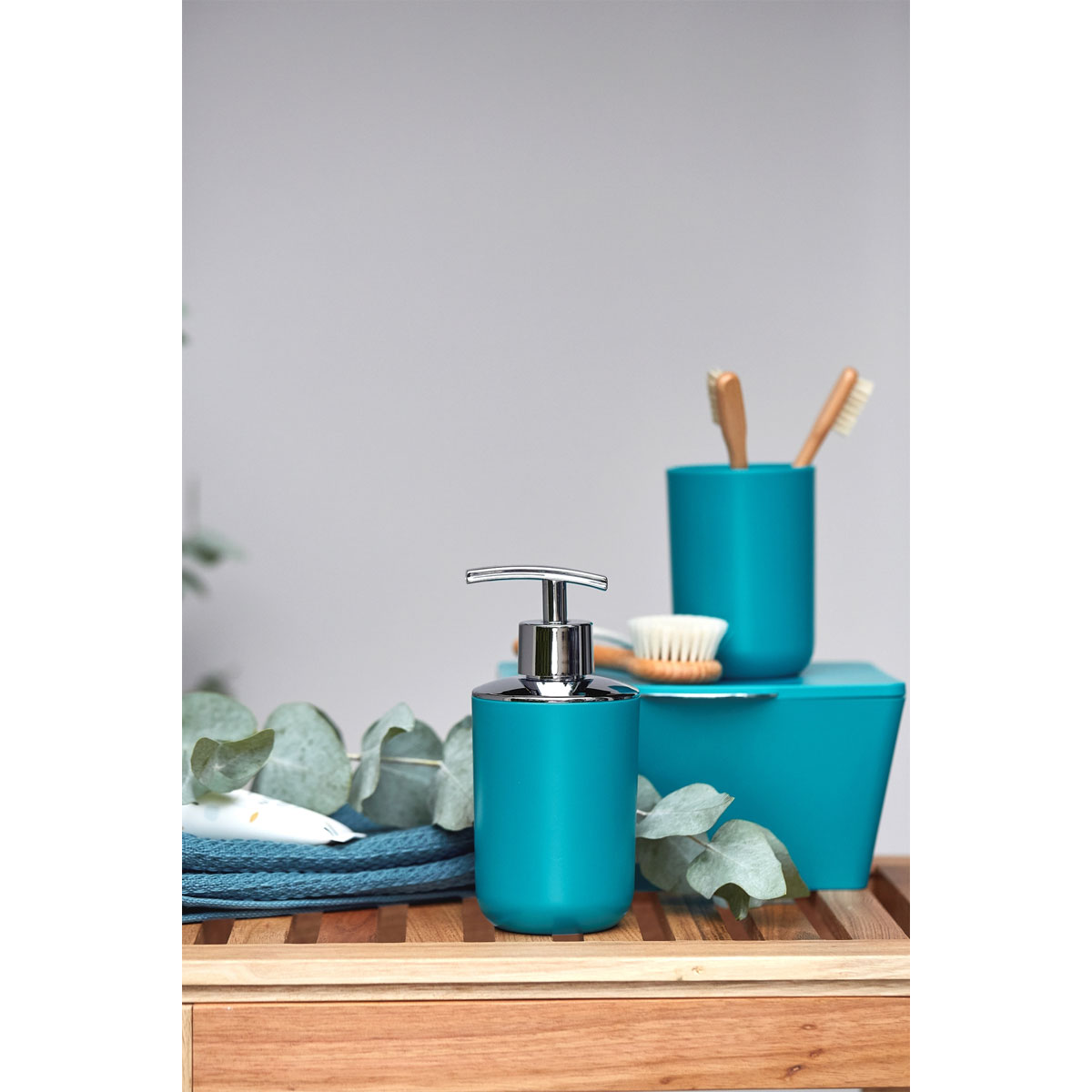 Wenko Seifenspender Brasil petrol 320 ml Bild 2