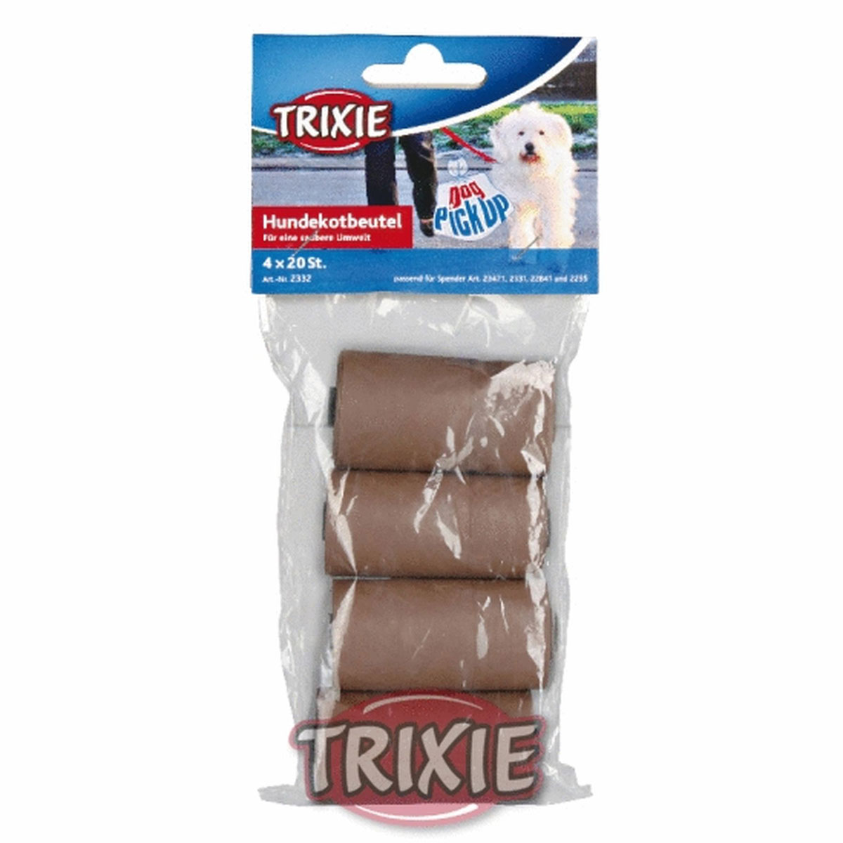 Trixie Dog Pick Up Kotbeutel Mais 4 Rollen á 10St.
