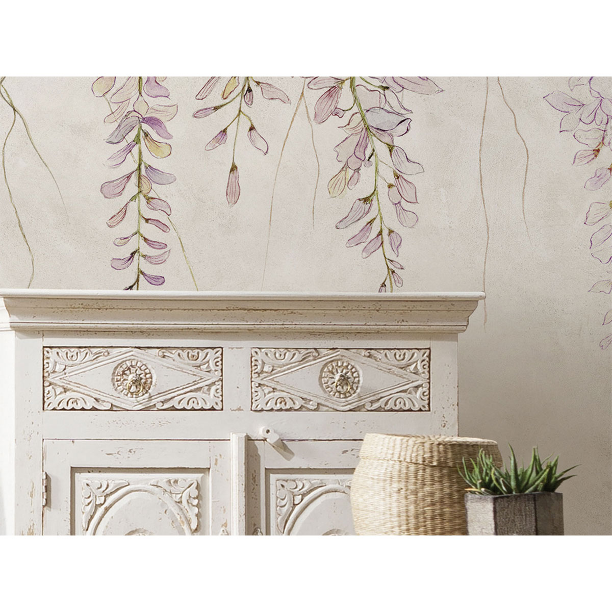 Komar  Vlies Fototapete Wisteria 400x280 cm Bild 9