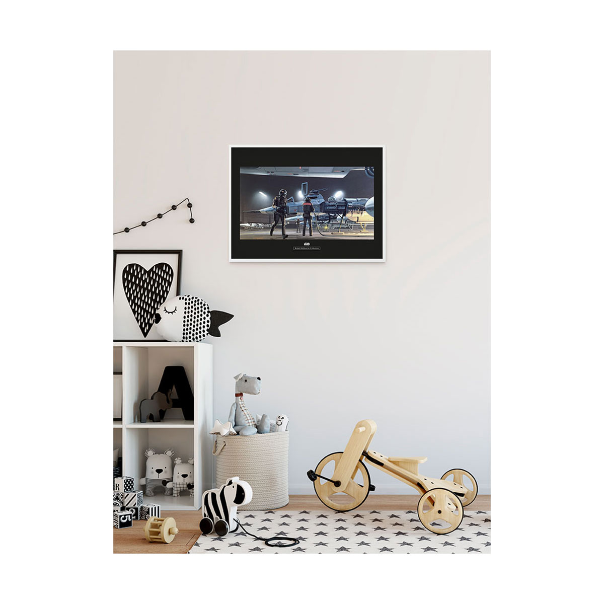 Komar  Wandbild Star Wars Classic Yavin Y-Wing 40x30 cm Bild 3