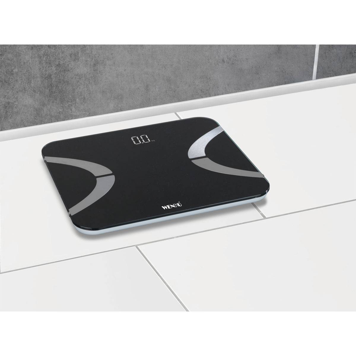 Wenko  Analysewaage LED mit Bluetooth Schwarz Körperfettwaage Bild 8