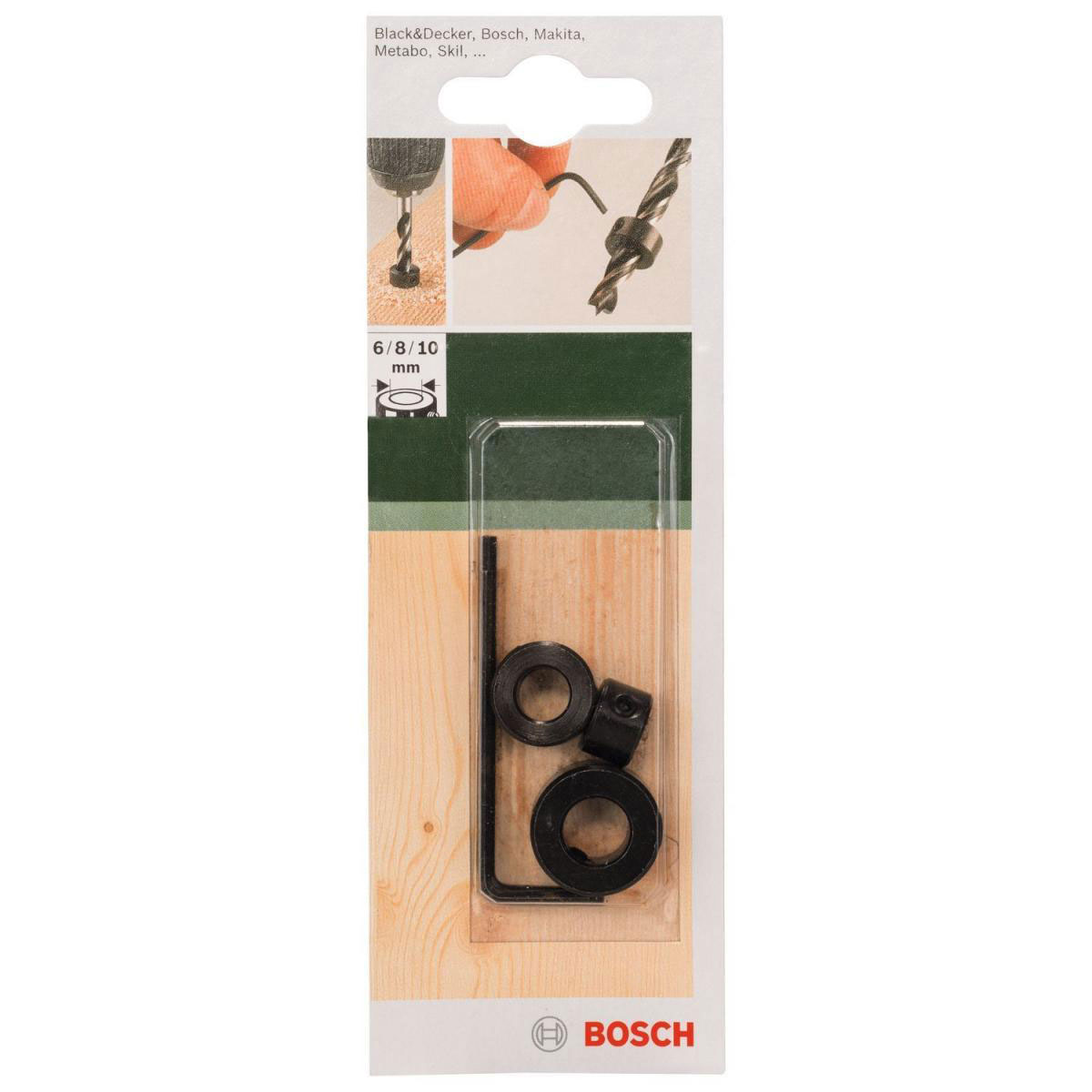 Bosch  DIY Tiefenstop 6,8,10 3- teilig  Bild 2