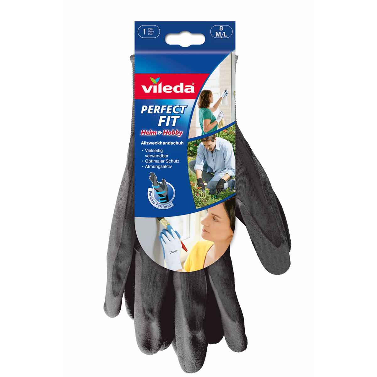 Vileda Allzweckhandschuh Heim und Hobby M/L