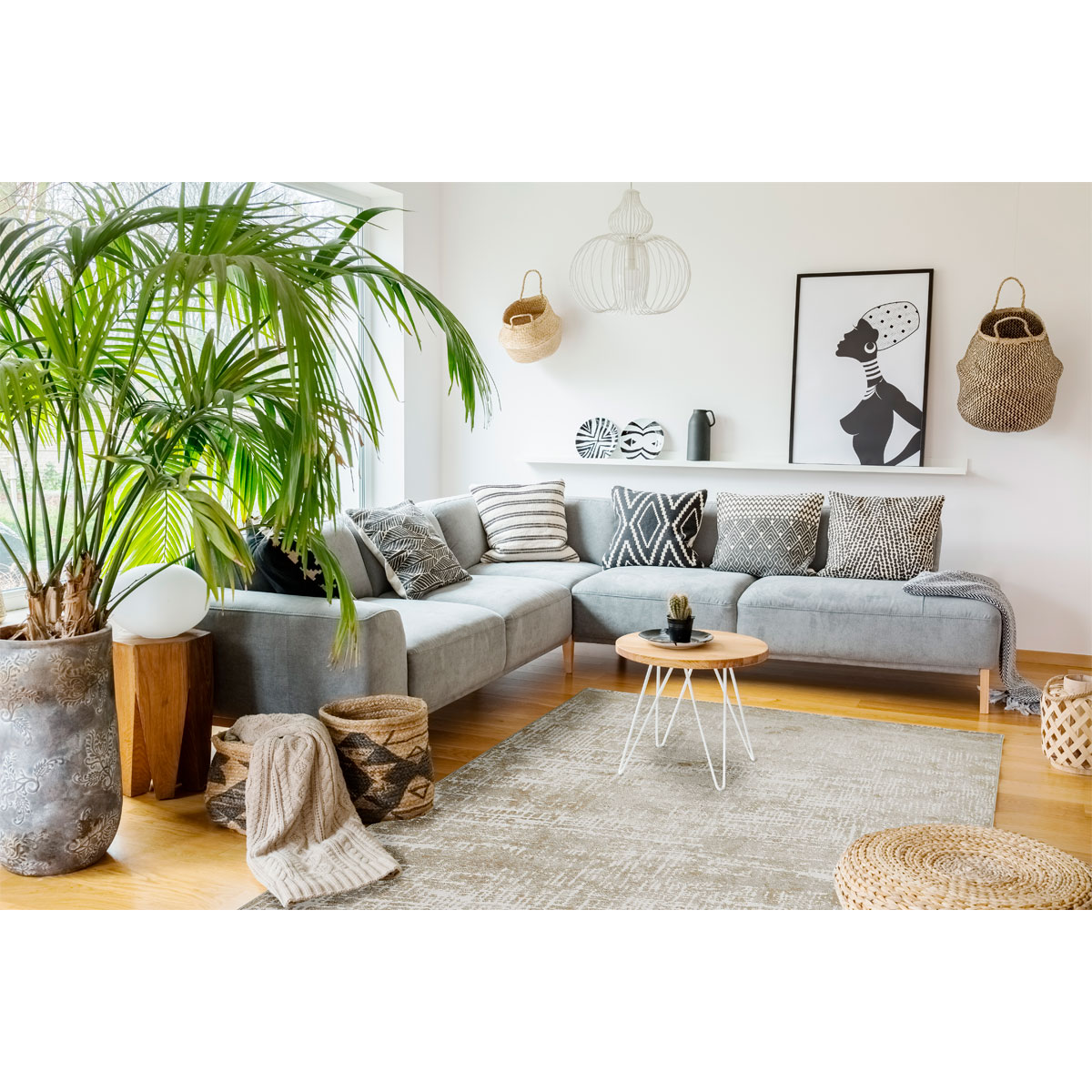 Luxor living Teppich Saragossa beige 120 x 170 cm Bild 4