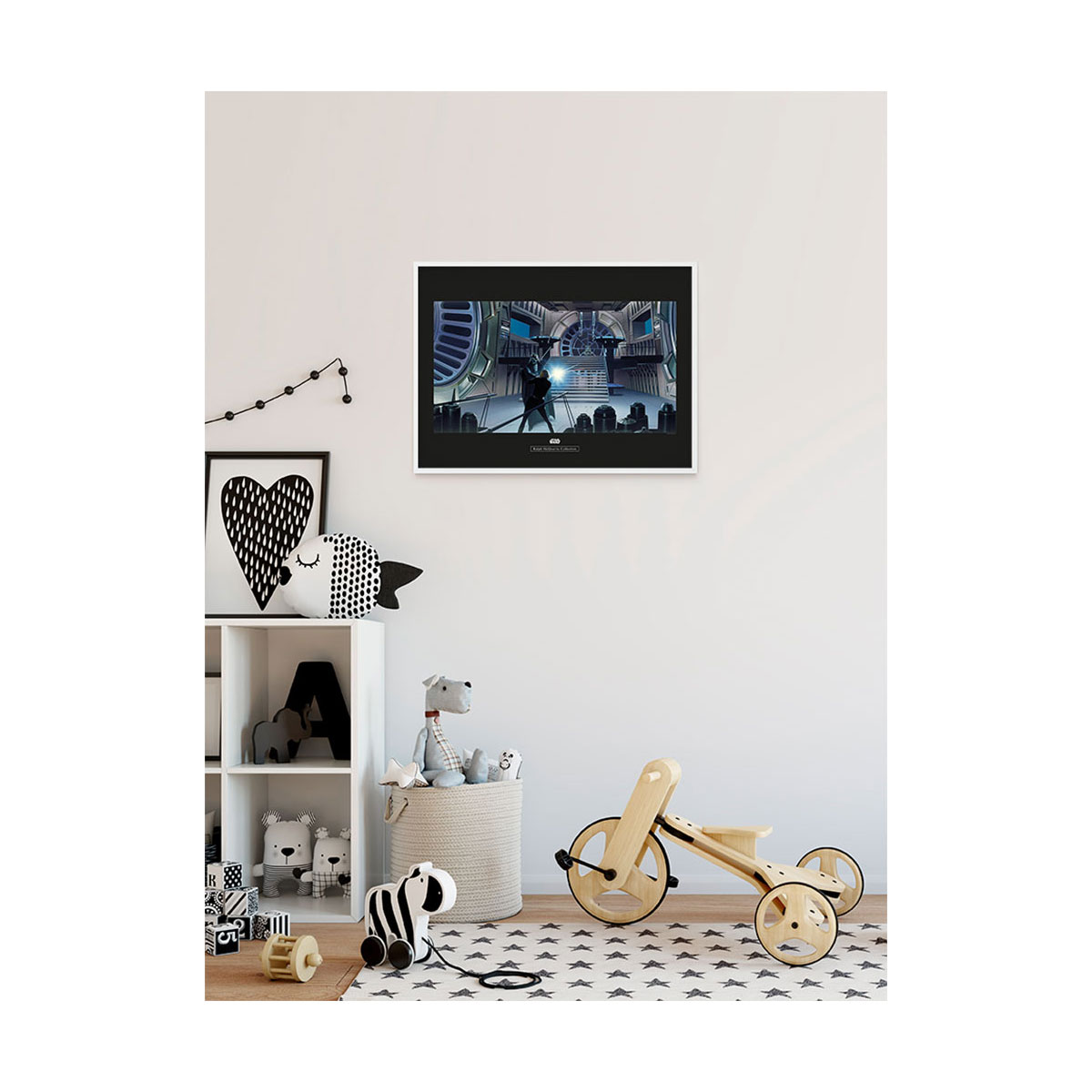 Komar  Wandbild Star Wars Classic Vader Luke Throneroom 70x50 cm Bild 3