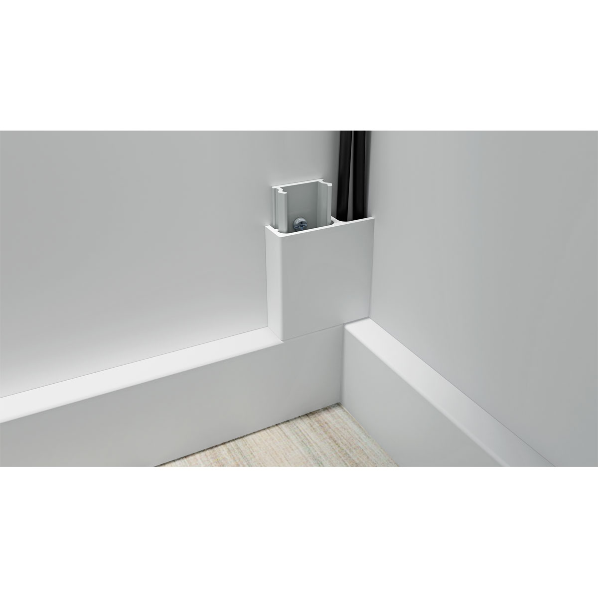 Universalklipsprofil Tine weiß 1 x 2 m Bild 6