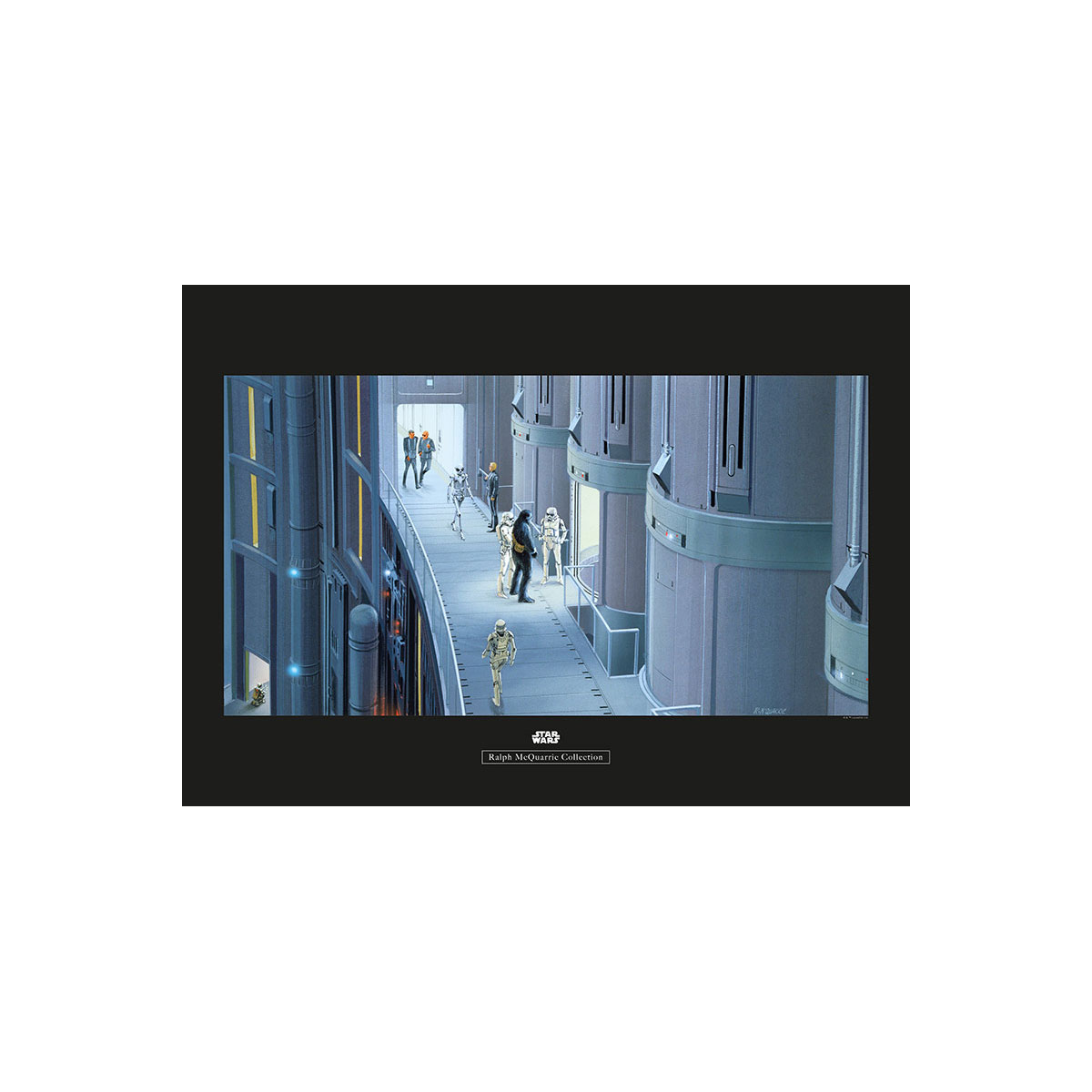 Komar  Wandbild Star Wars Classic Prison Elevator 50x40 cm Bild 2