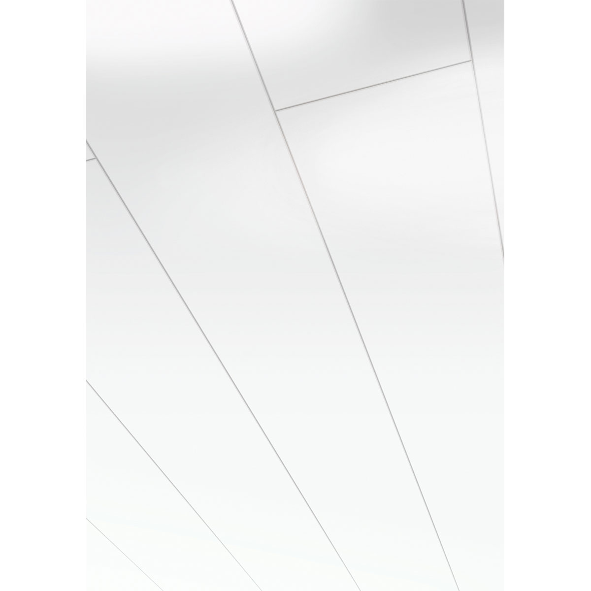 Parador Wand- und Deckenpaneel Style Arktisweiß Hochglanz 1280 x 182 x 10 mm