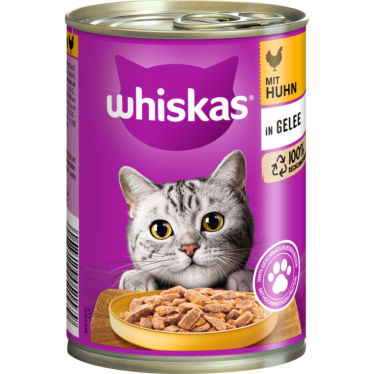 Whiskas Katzenfutter Huhn in Geele 400 g Dose Bild 2