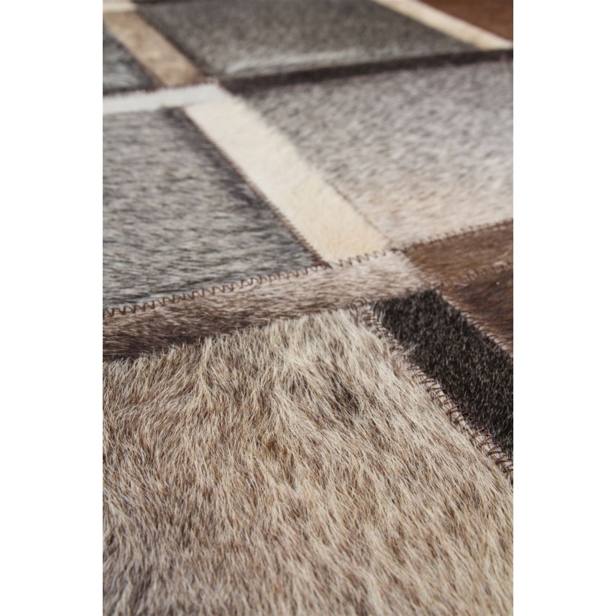 Lederteppich „Lavish 410“, grau Bild 7