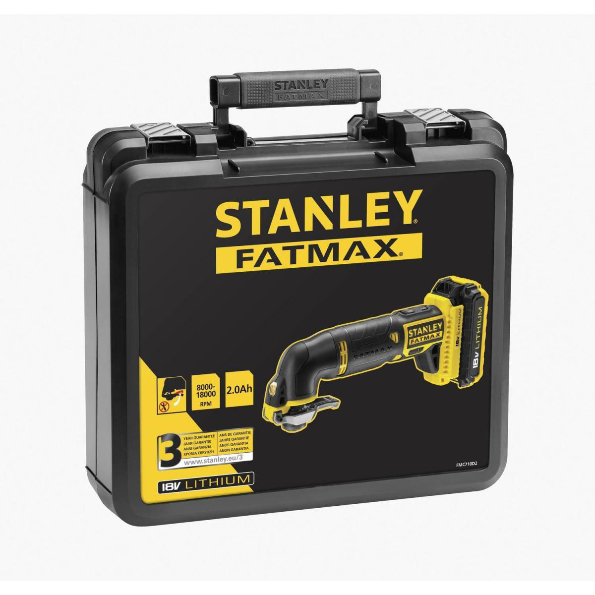 Stanley 18 V 2 Ah oszill Multifunktionswerkzeug Bild 3