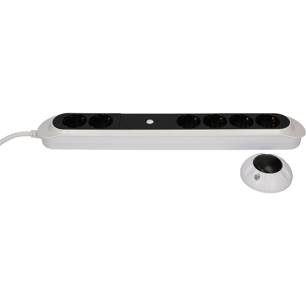 Unitec Steckdosenleiste 6-fach weiß