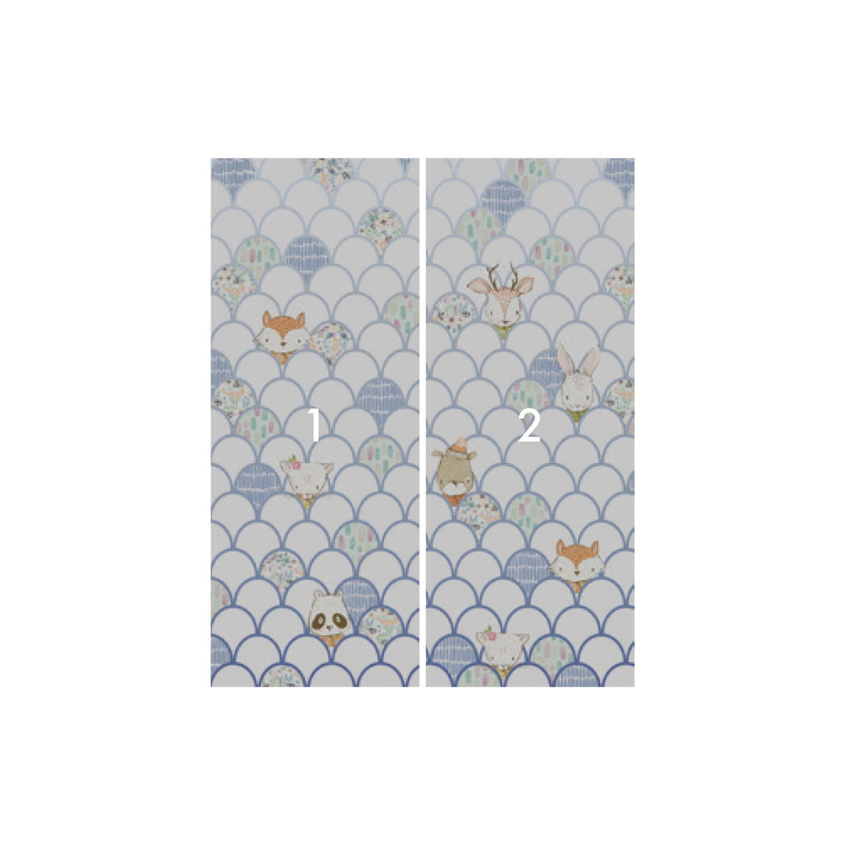 Komar  Vlies Fototapete Shelly White 200x250 cm Bild 3