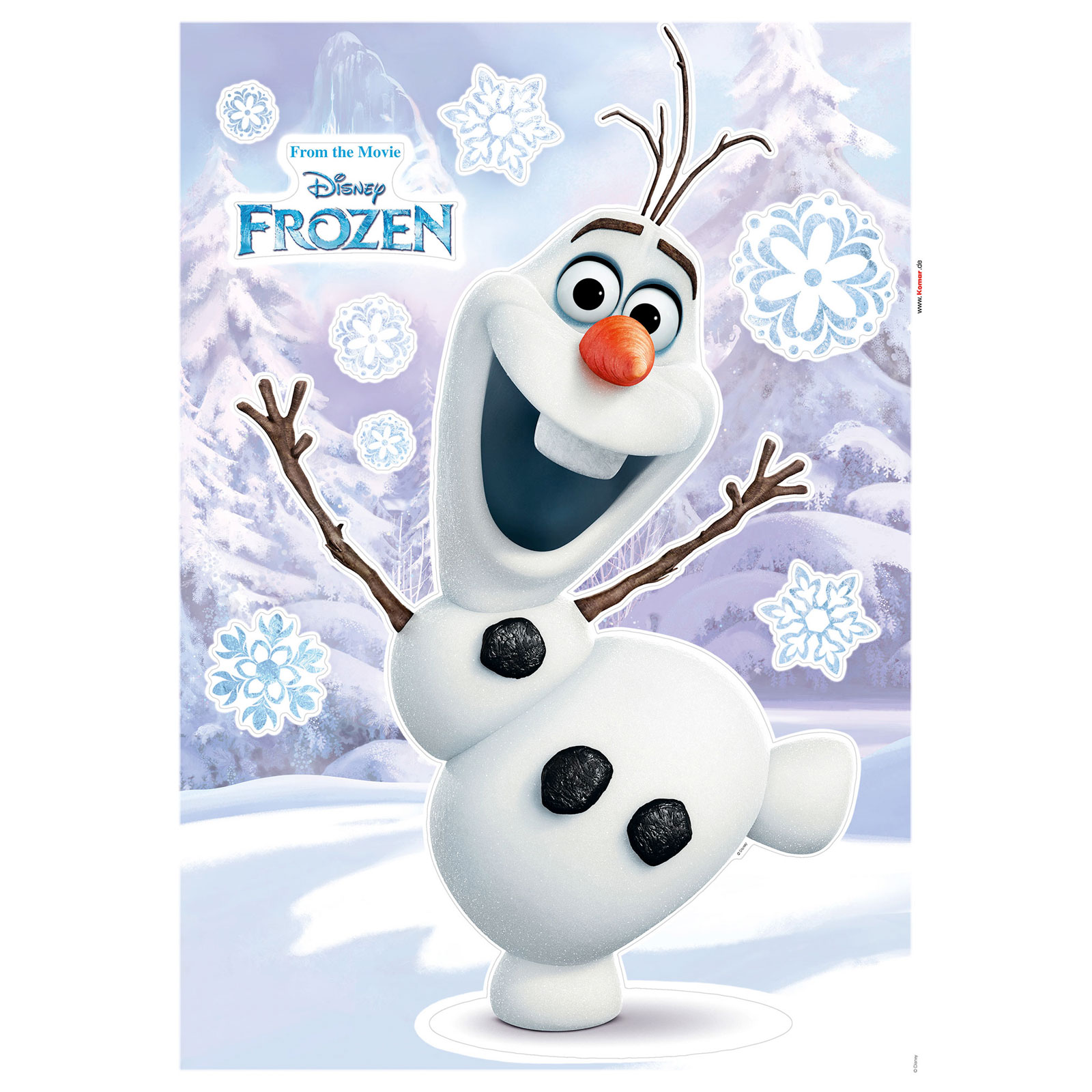 Komar  Wandtattoo Olaf 50x70 cm Bild 2