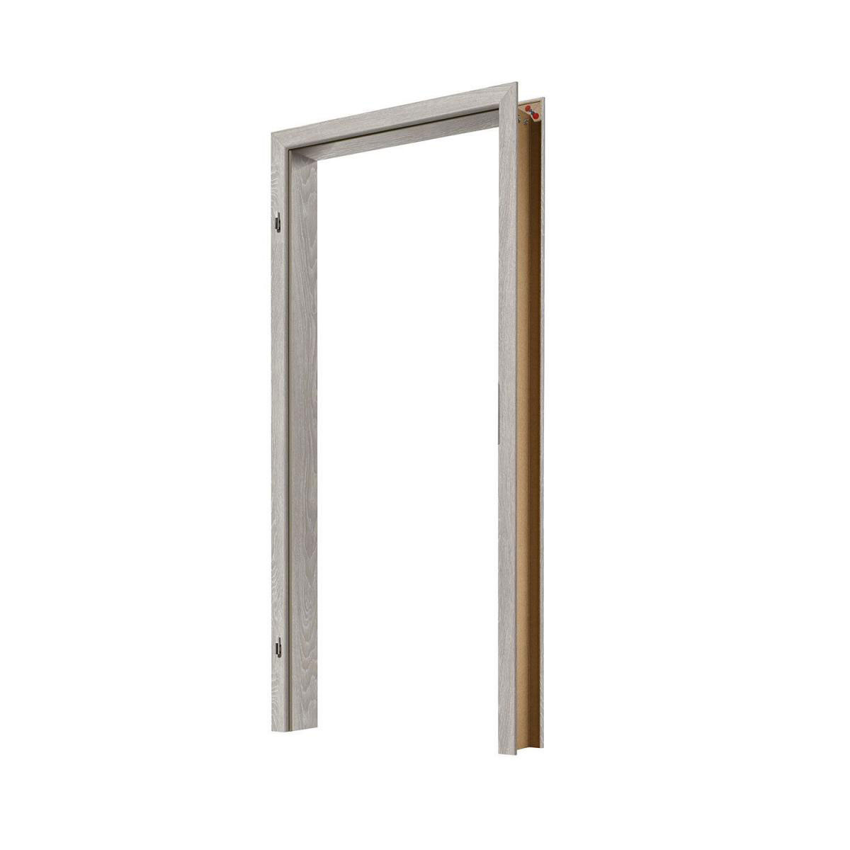 Borne Türzarge komplett CPL Eiche basalt 86 x 198,5 x 14 cm DIN links