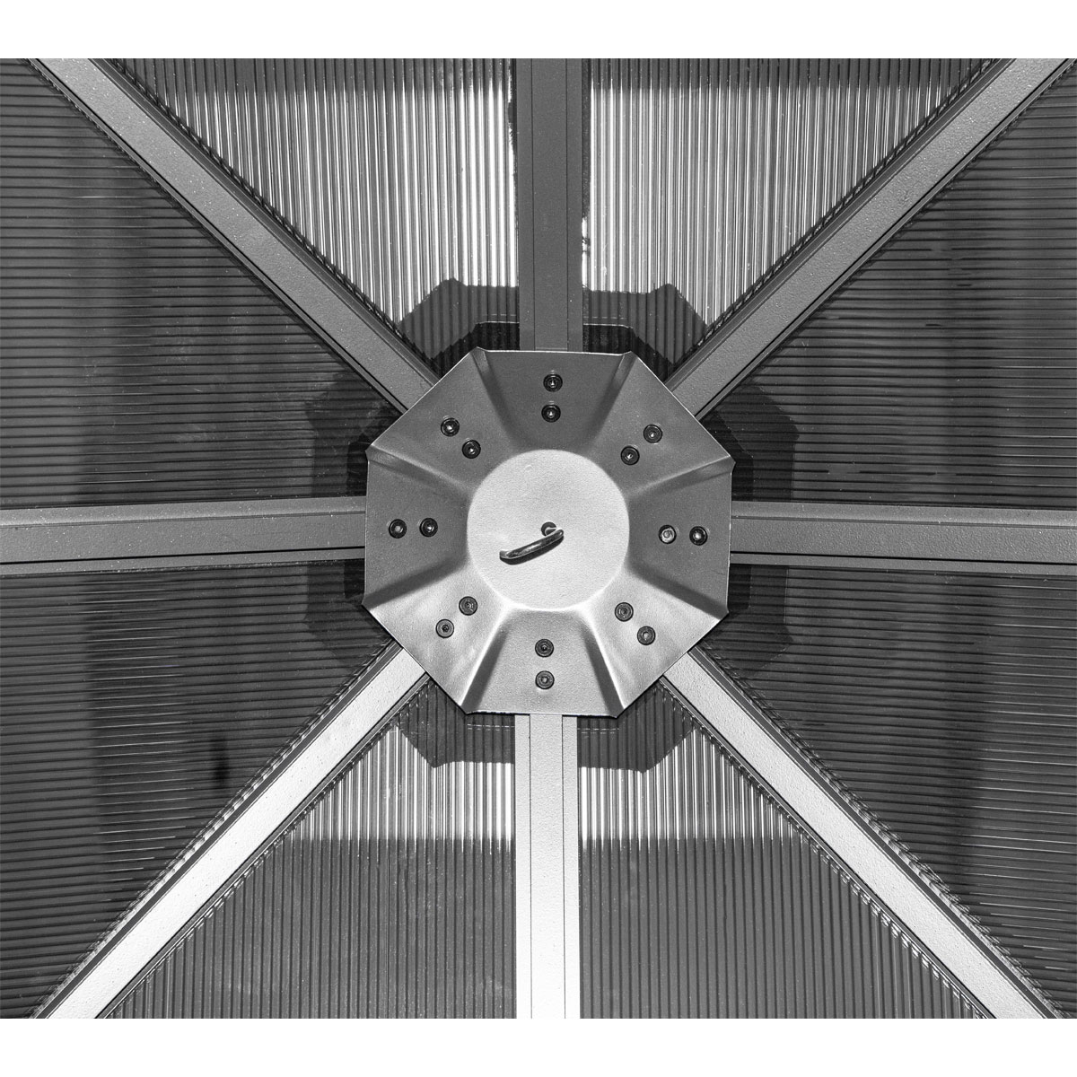 Sojag Pavillon Verona 1010 inkl. Moskitonetz 298,3x298,3x261cm Anthrazit Bild 8