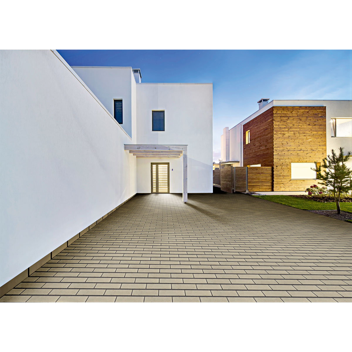 Lusit  Ökopflaster Crescendo Längsfuge Grau Bild 2